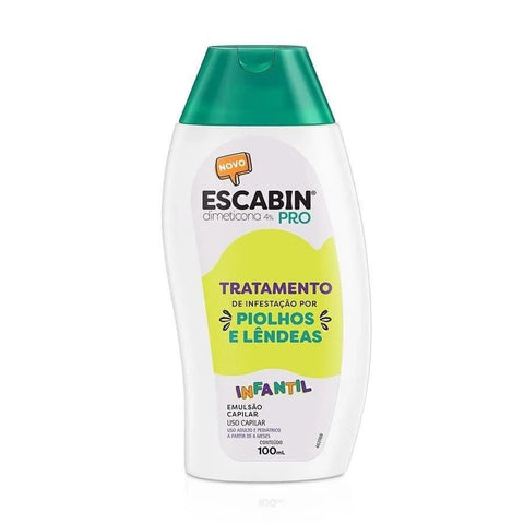 Emulsão Capilar Infantil Escabin Pro 4% 100Ml