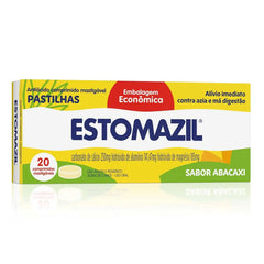 Estomazil Pastilha 230mg + 141,47 + 185mg - 20 Unidades - Comprimido