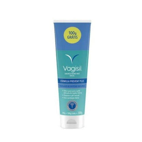 Sabonete Intímo Vagisil Prevent Plus Gel Com 200G + 100G, Grátis