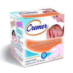Absorvente Para Seios (Cremer)  12 Unidades