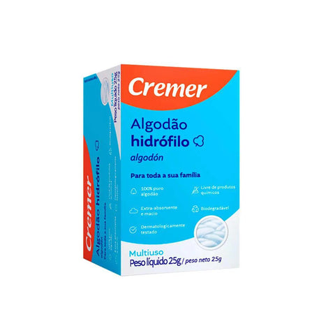 Algodão Cremer Rolo - 25 g