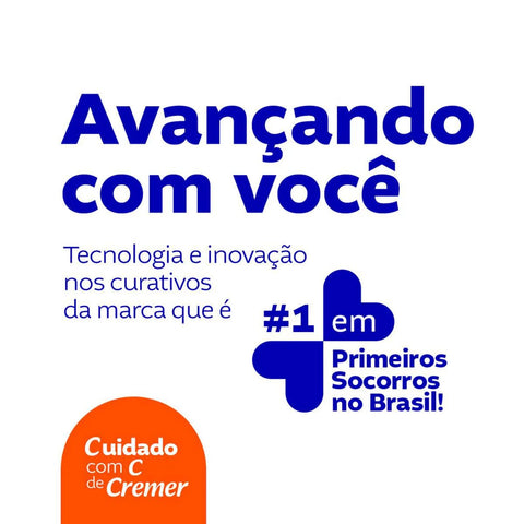 Curativo Cremer Advance Para Cicatrização 4 Unidades