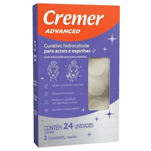 Curativo Cremer Advanced Acne e Espinhas 24 Unidades