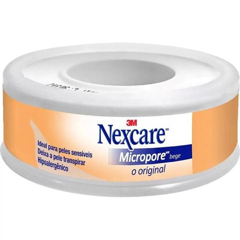 Esparadrapo Micropore Cremer 12mm x 4,5M - Cor Bege - 1 Unidade