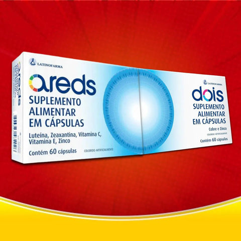 Areds Suplemento Alimentar 60 Comprimidos