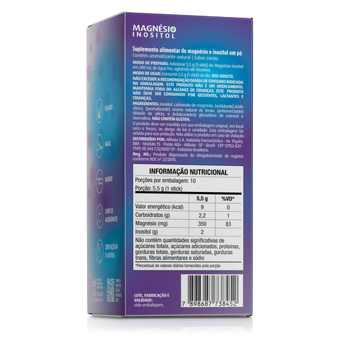 Equaliv Magnésio Inositol - 10 Sticks