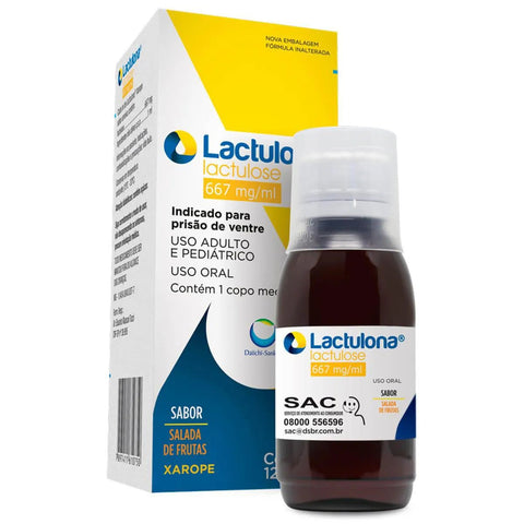 Lactulona 667mg/mL - 120 mL - Xarope