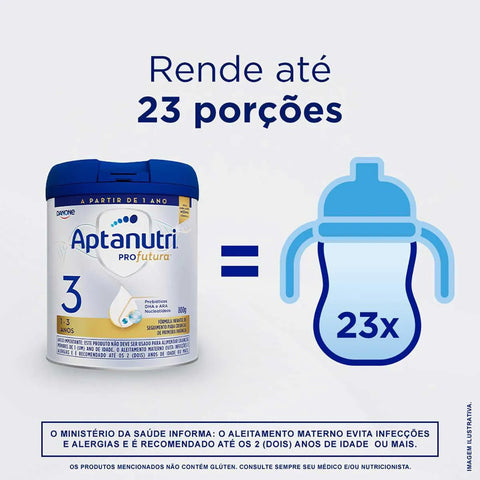 Fórmula Infantil Aptanutri Profutura 3 - 800 g