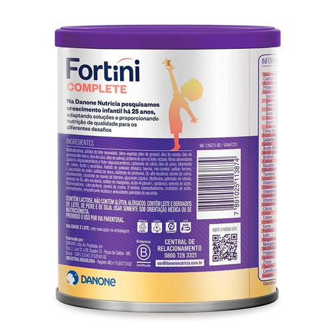 Fórmula Infantil Fortini Complete Sabor Baunilha - 800 g