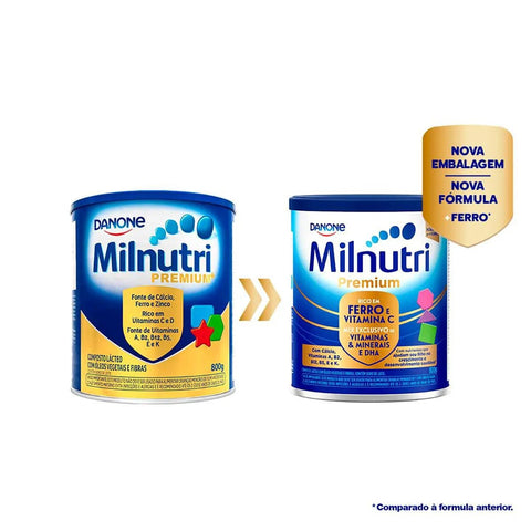 Fórmula Infantil Milnutri Premium Tradicional - 800 g