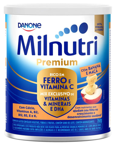 Fórmula Infantil Milnutri Premium Vitamina de Frutas - 760 g