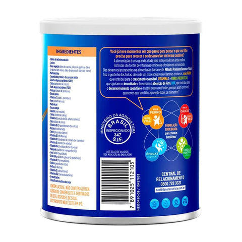 Fórmula Infantil Milnutri Premium Vitamina de Frutas - 760 g