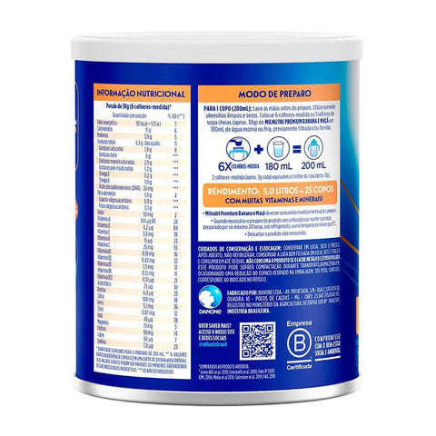 Fórmula Infantil Milnutri Premium Vitamina de Frutas - 760 g