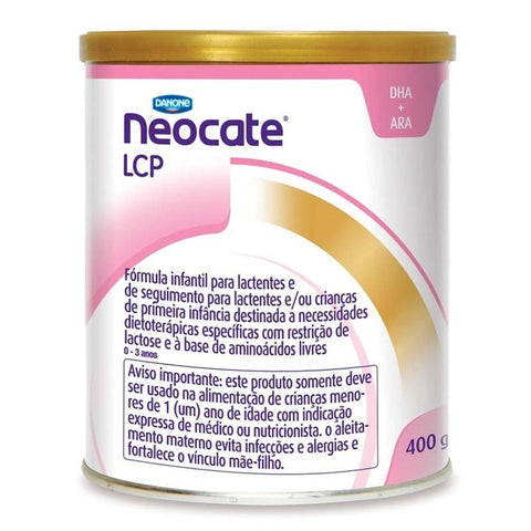 Fórmula Infantil Neocate LCP 0 a 3 anos - 400 g