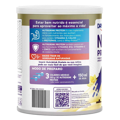 Nutridrink Protein Baunilha - 350 g