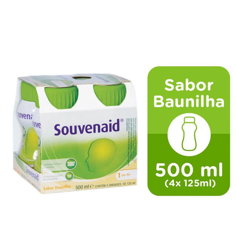 Souvenaid Baunilha 125 Ml Com 4 Unidades