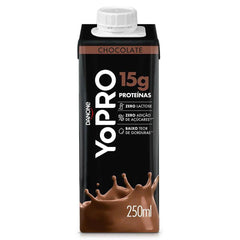 Yopro Bebida Láctea Uht Chocolate 15g de Proteínas 250ml