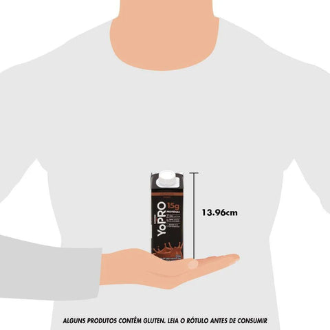 Yopro Bebida Láctea Uht Chocolate 15g de Proteínas 250ml