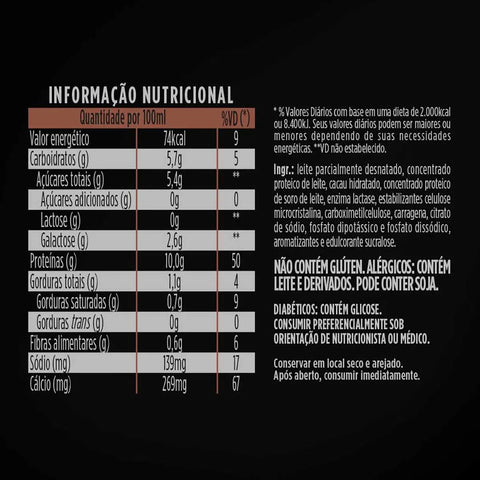 Yopro Bebida Láctea Uht Chocolate 25g de Proteínas 250ml