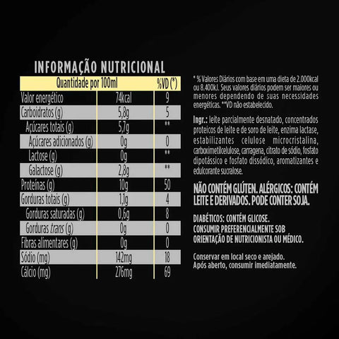 Yopro Bebida Láctea Uht Milkshake de Baunilha 25g de Proteínas 250ml