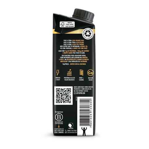 Yopro Energy Boost Uht Café Expresso 15g de Proteínas 250ml