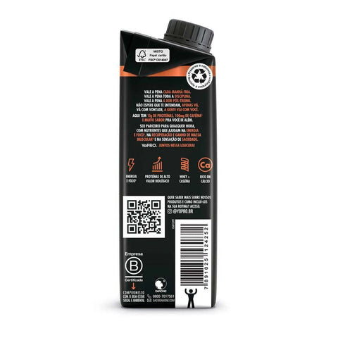 Yopro Energy Boost Uht Cappuccino 15g de Proteínas 250ml