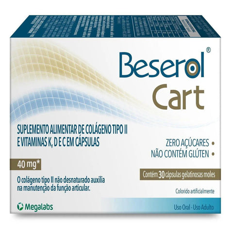 Beserol Cart  40 mg - 30 Unidades - Cápsula