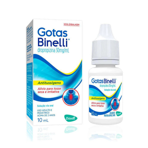 Gotas Binelli 30mg/mL - 10 mL - Solução