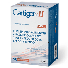 Colágeno Cartigen II (Divcon Pharma) 40mg - 90 Unidades - Comprimido