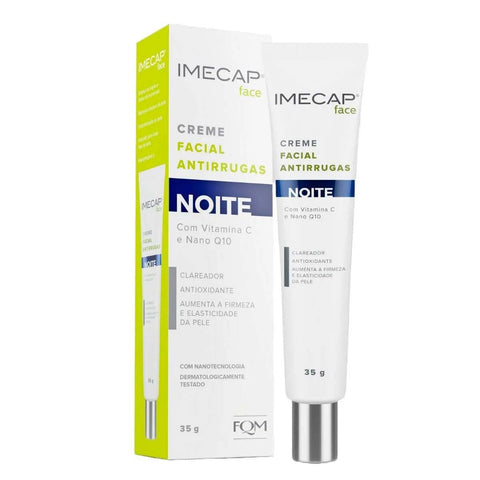 Creme Facial Antirrugas Imecap Face Noite 35G