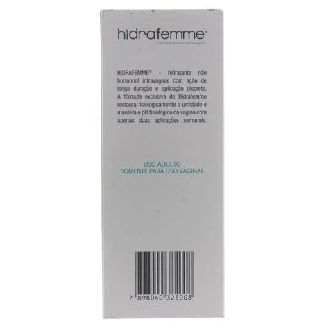 Hidrafemme Gel 24G Com 8 Aplicadadores