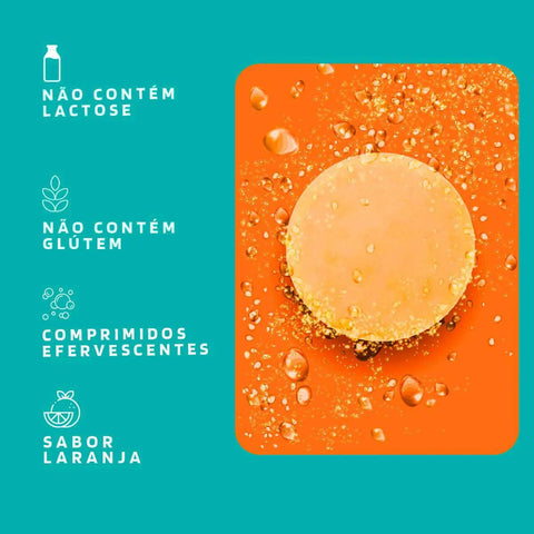 Vitamina C C-Triple 1g - 10 Unidades - Efervescente
