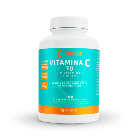 Vitamina C C-Triple 1g - 100 Unidades - Comprimido