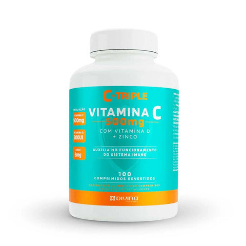 Vitamina C C-Triple 500mg - 100 Unidades - Comprimido
