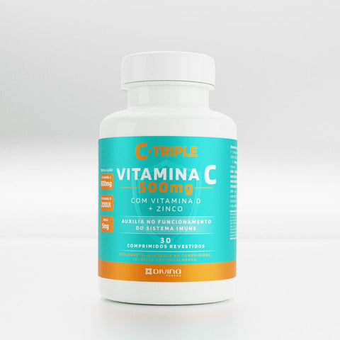 Vitamina C C-Triple 500mg - 30 Unidades - Comprimido