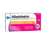 Allexofedrin  120mg - 10 Unidades - Comprimido