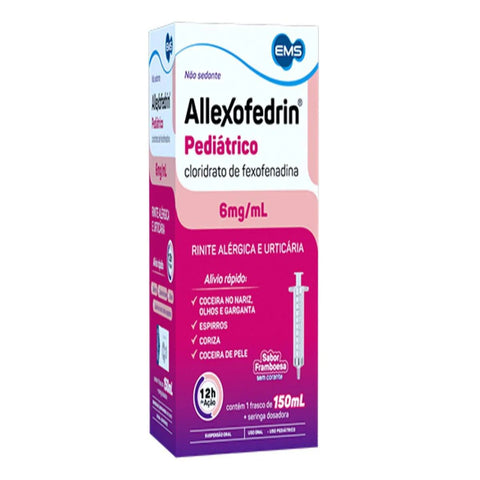 Allexofedrin 6mg/mL - 150 mL - Suspensão