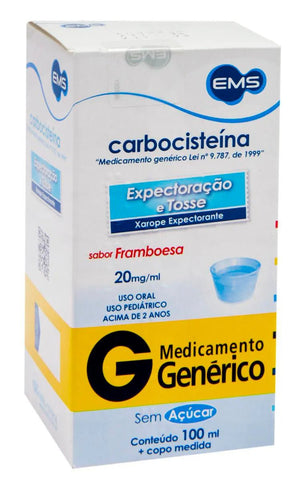Carbocisteína (EMS) 20mg/mL - 100 mL - Xarope