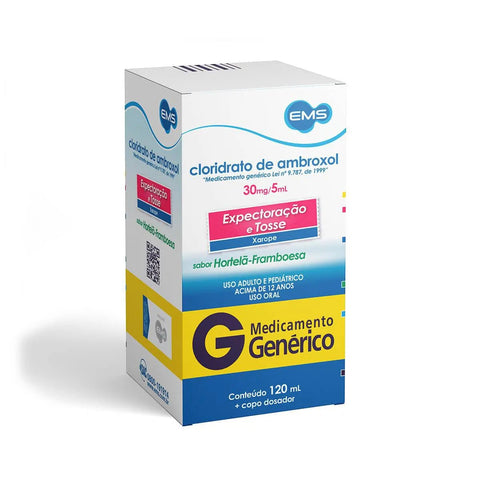 Cloridrato de Ambroxol (EMS) 6mg/mL - 120 mL - Xarope