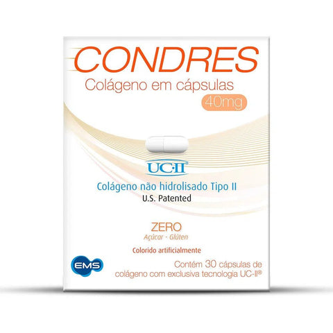 Condres Colágeno 40mg - 30 Unidades - Cápsula