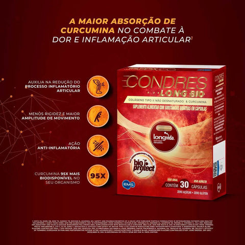 Condres Long Bio (EMS) 30 Unidades - Cápsula