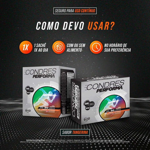 Condres Performa 40mg - 30 Unidades - Cápsula