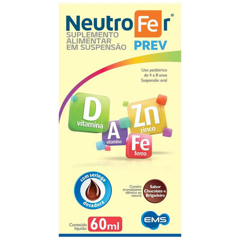 Neutrofer Prev 60 mL - Suspensão