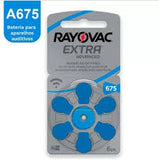 Bateria Auditiva Rayovac Extra Tamanho 675 6 Unidades
