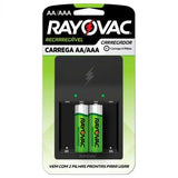 Carregador de Pilha Ps132 com 2 Pilhas Recarregáveis