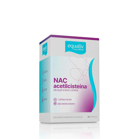 Acetilcisteina (Equaliv) 600mg - 60 Unidades - Cápsula