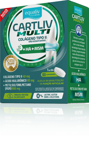 Equaliv Cartliv Multi com 60 comprimidos