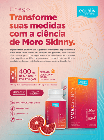 Equaliv Moro Skinny - 60 Cápsulas