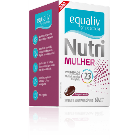 Equaliv Nutri Mulher - 60 Cápsulas