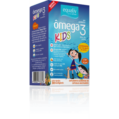 Equaliv Omega 3 Kids - 30 Cápsulas